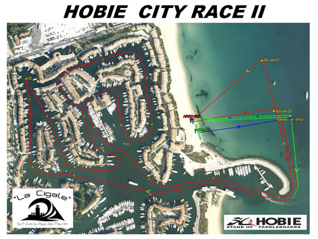 Hobie CIty SUP Race Port Grimaud